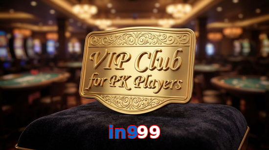 Main screen of In999 vip page for PK players